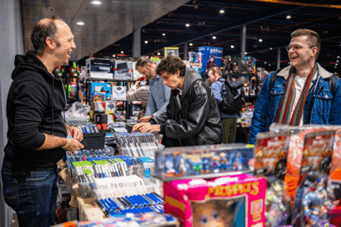 Filmsterren op de VerzamelJaarbeurs